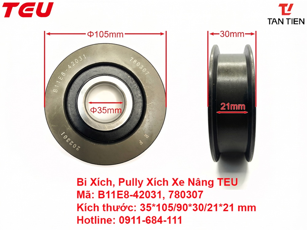 Bi Xích Xe Nâng TEU B11E8-42031 (780307)
